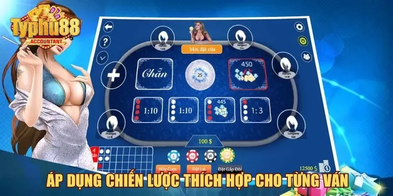 Áp dụng chiến lược thích hợp cho từng ván
