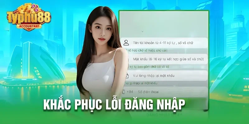 Giải pháp khắc phục sự cố đăng nhập vào Typhu88 nhanh chóng