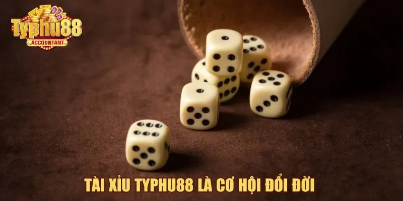 Tài xỉu Typhu88 là cơ hội đổi đời